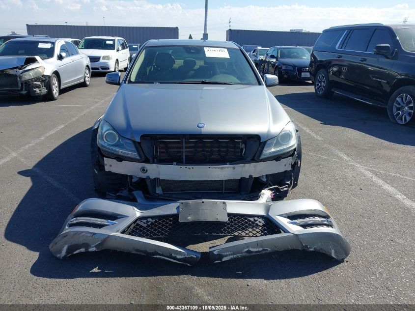 2012 Mercedes-Benz C 300 Sport 4Matic VIN: WDDGF8BB6CF888982 Lot: 43367109