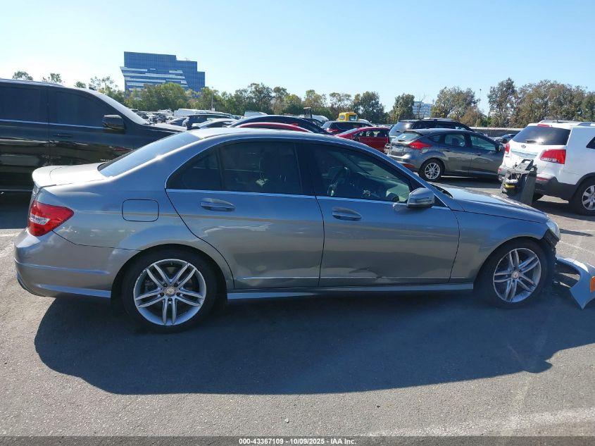 2012 Mercedes-Benz C 300 Sport 4Matic VIN: WDDGF8BB6CF888982 Lot: 43367109