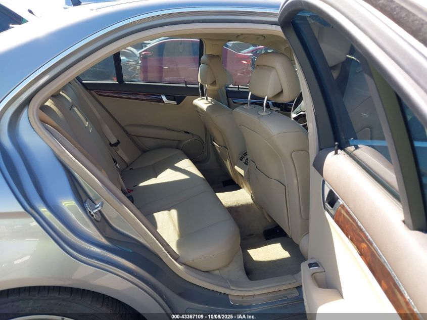 2012 Mercedes-Benz C 300 Sport 4Matic VIN: WDDGF8BB6CF888982 Lot: 43367109