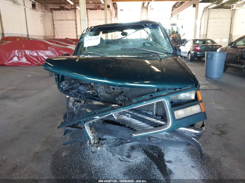 1997 GMC Sierra 1500 Sl Wideside VIN: 2GTEK19R8V1501432 Lot: 43367138