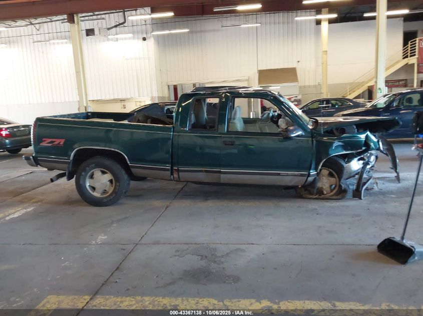 1997 GMC Sierra 1500 Sl Wideside VIN: 2GTEK19R8V1501432 Lot: 43367138