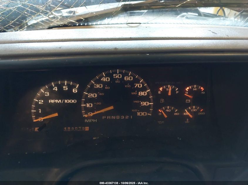 1997 GMC Sierra 1500 Sl Wideside VIN: 2GTEK19R8V1501432 Lot: 43367138