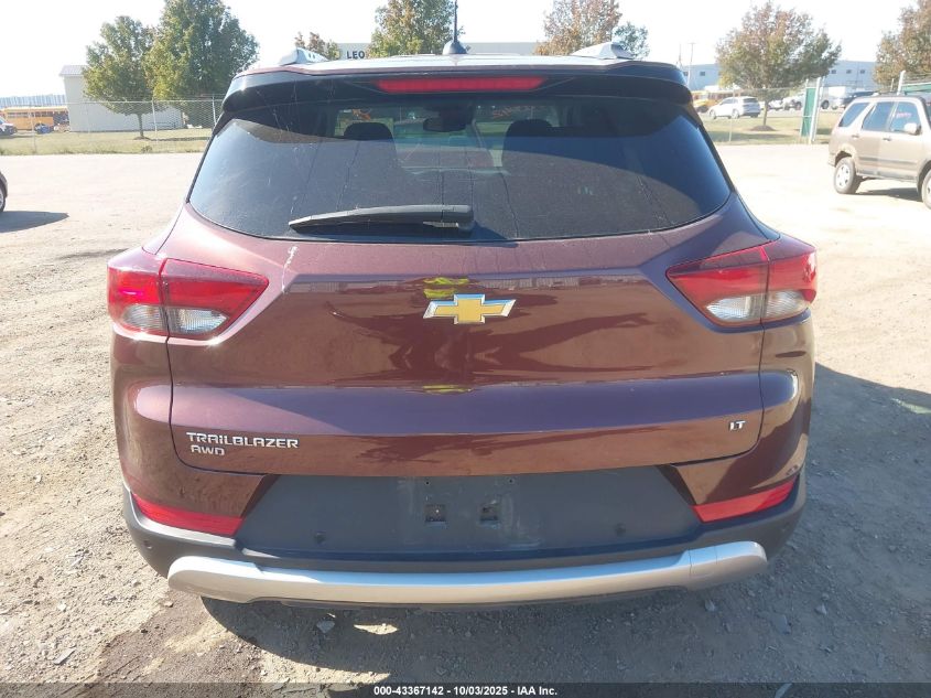 2022 Chevrolet Trailblazer Awd Lt VIN: KL79MRSL6NB022455 Lot: 43367142