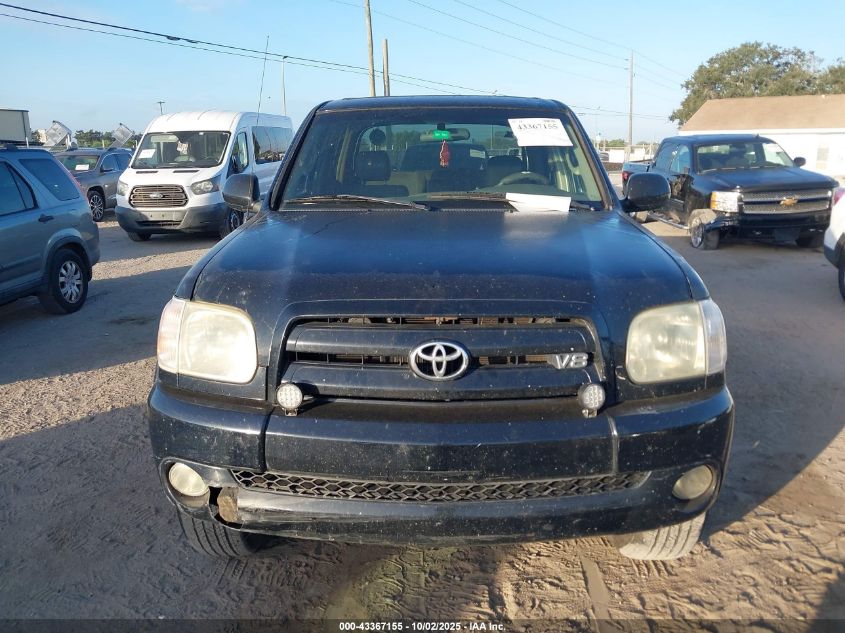 2006 Toyota Tundra Limited V8 VIN: 5TBDT48116S544714 Lot: 43367155