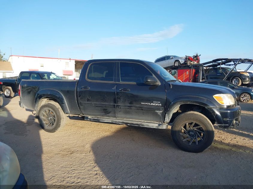 2006 Toyota Tundra Limited V8 VIN: 5TBDT48116S544714 Lot: 43367155