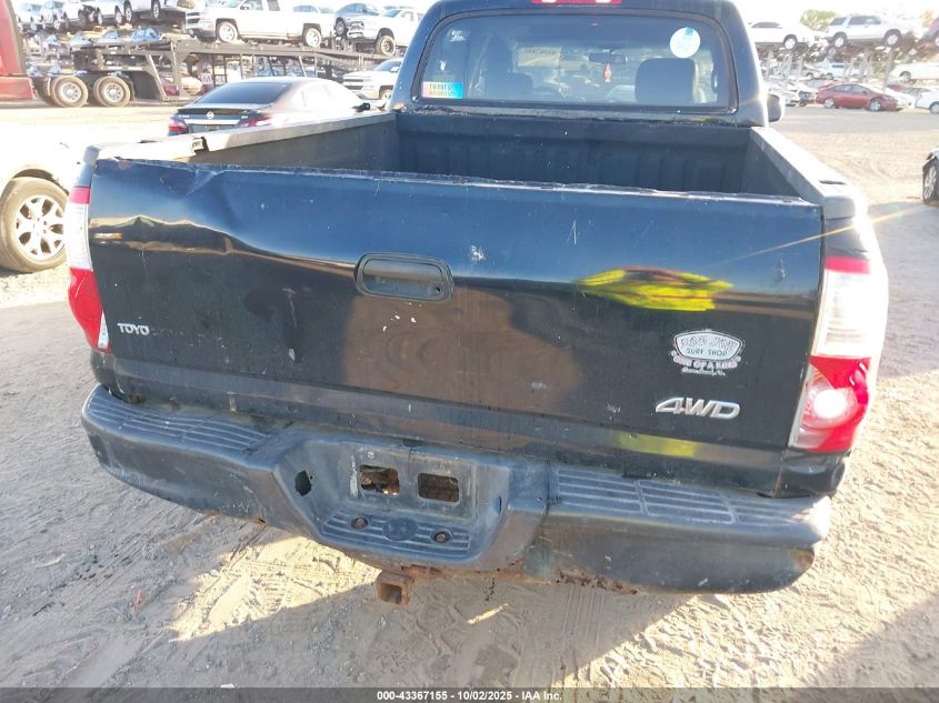 2006 Toyota Tundra Limited V8 VIN: 5TBDT48116S544714 Lot: 43367155