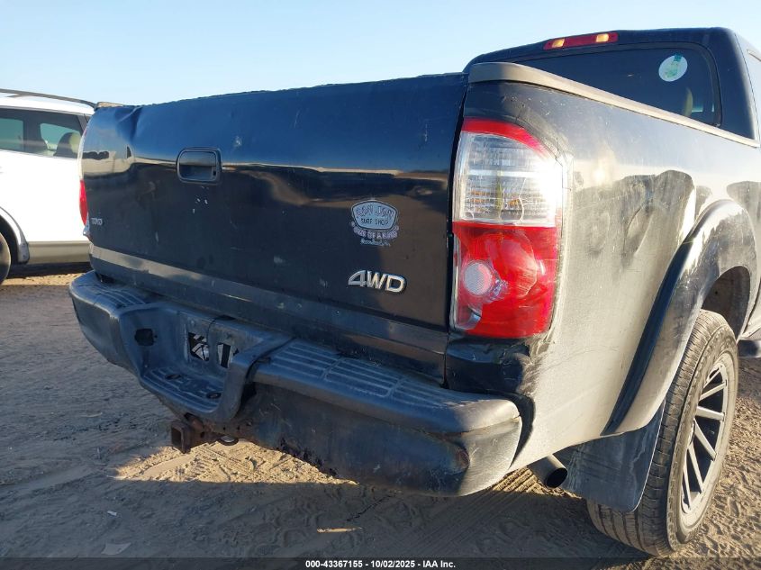 2006 Toyota Tundra Limited V8 VIN: 5TBDT48116S544714 Lot: 43367155