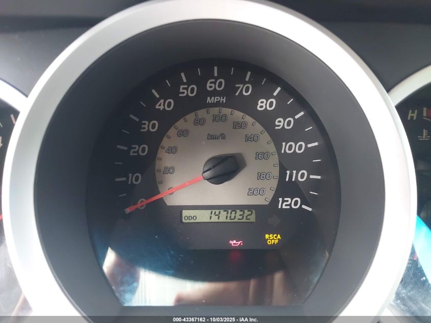 2009 Toyota Tacoma VIN: 5TENX22N09Z647078 Lot: 43367162