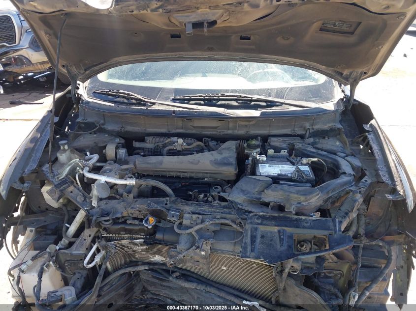 2016 Nissan Rogue Sv VIN: KNMAT2MT6GP697218 Lot: 43367170