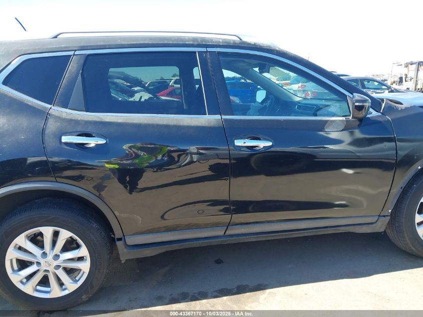 2016 Nissan Rogue Sv VIN: KNMAT2MT6GP697218 Lot: 43367170