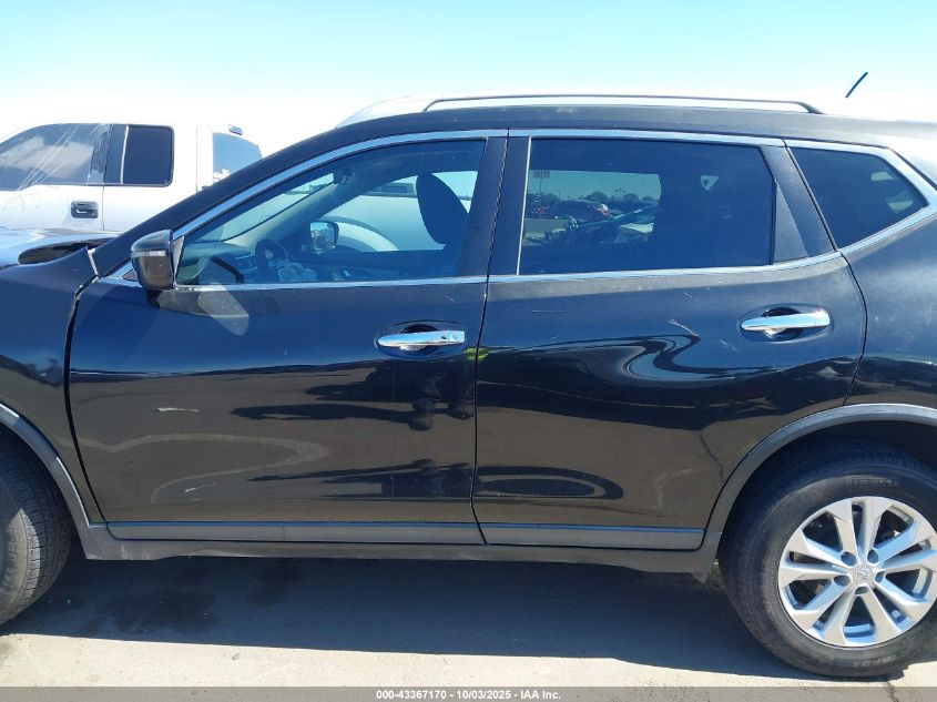 2016 Nissan Rogue Sv VIN: KNMAT2MT6GP697218 Lot: 43367170