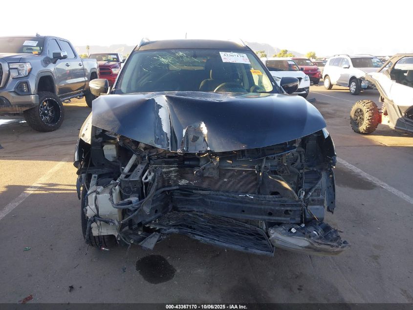 2016 Nissan Rogue Sv VIN: KNMAT2MT6GP697218 Lot: 43367170