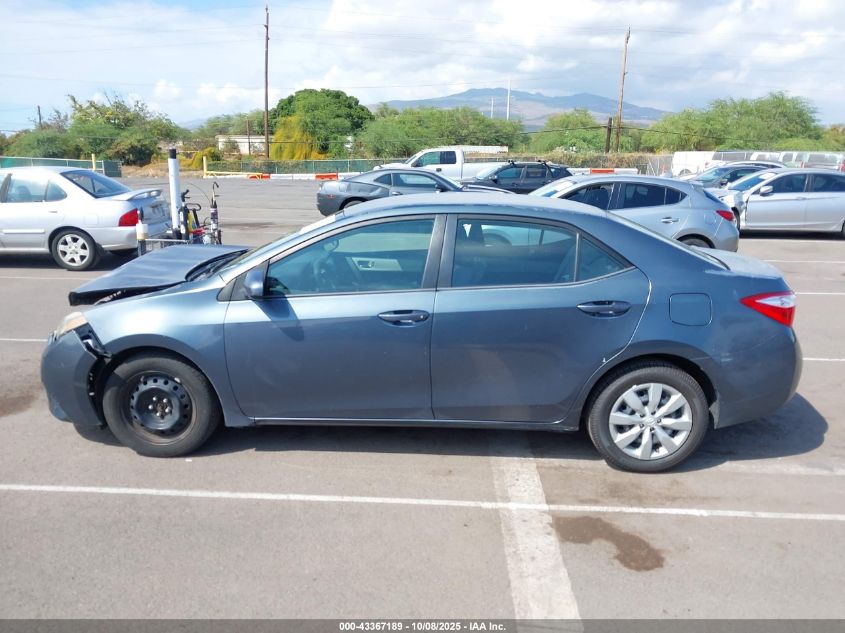 2015 Toyota Corolla Le/Le Plus/Le Premium VIN: 5YFBURHE4FP199098 Lot: 43367189