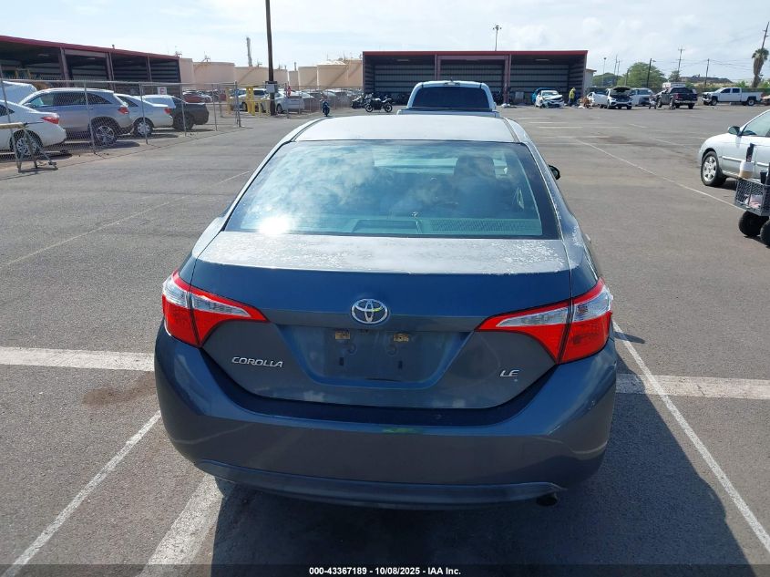 2015 Toyota Corolla Le/Le Plus/Le Premium VIN: 5YFBURHE4FP199098 Lot: 43367189