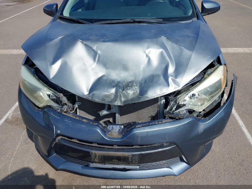 2015 Toyota Corolla Le/Le Plus/Le Premium VIN: 5YFBURHE4FP199098 Lot: 43367189