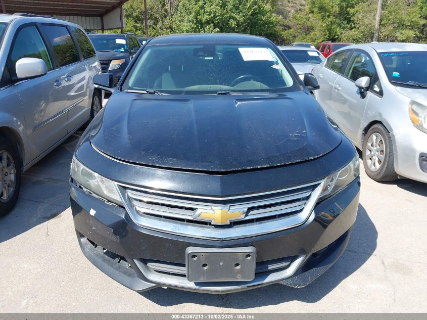 2014 Chevrolet Impala 2Lt VIN: 1G1125S34EU171040 Lot: 43367213