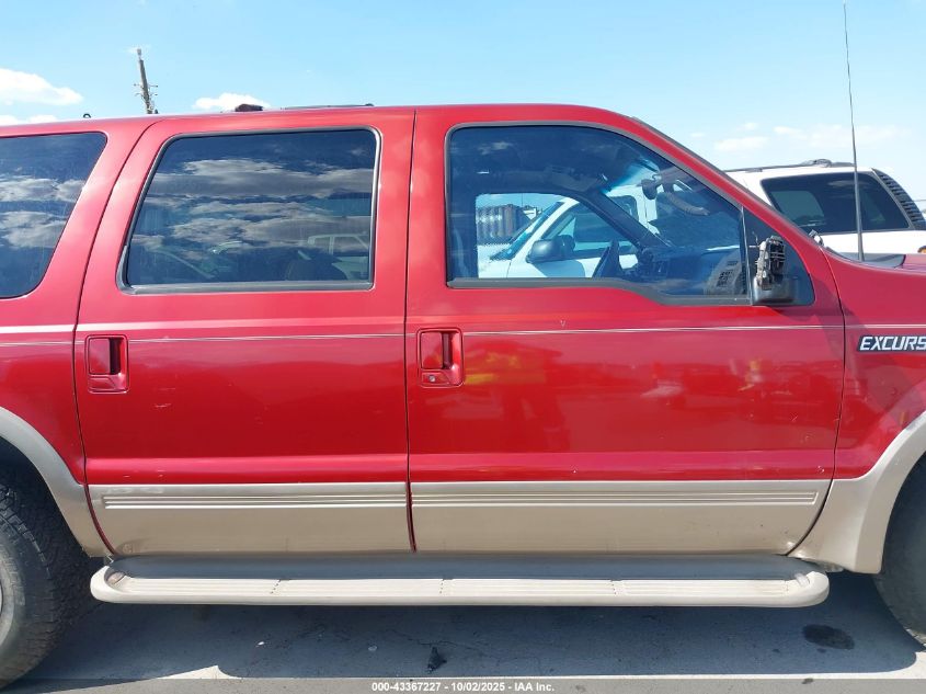 2000 Ford Excursion Limited VIN: 1FMNU42S1YEB54226 Lot: 43367227