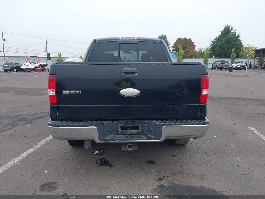 2006 Ford F-150 Xlt VIN: 1FTRW12W96FB36386 Lot: 43367230