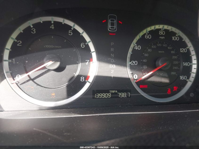 2011 Honda Accord 3.5 Ex-L VIN: 1HGCP3F87BA027279 Lot: 43367243