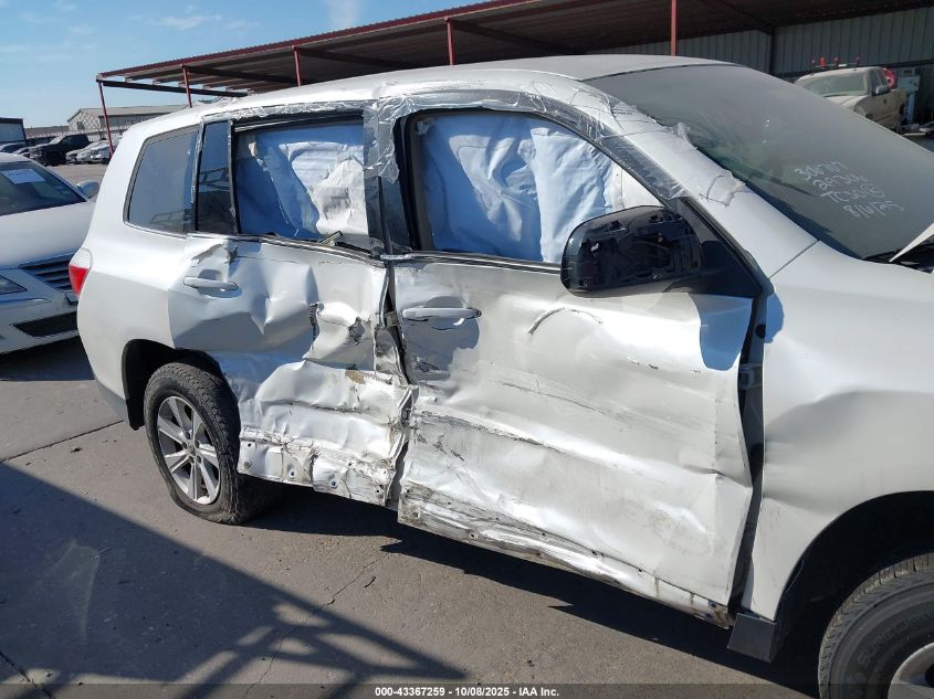 2012 Toyota Highlander VIN: 5TDZA3EH1CS021574 Lot: 43367259