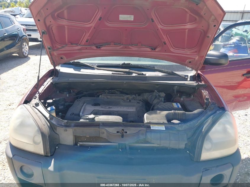 2007 Hyundai Tucson Gls VIN: KM8JM12B67U583900 Lot: 43367268