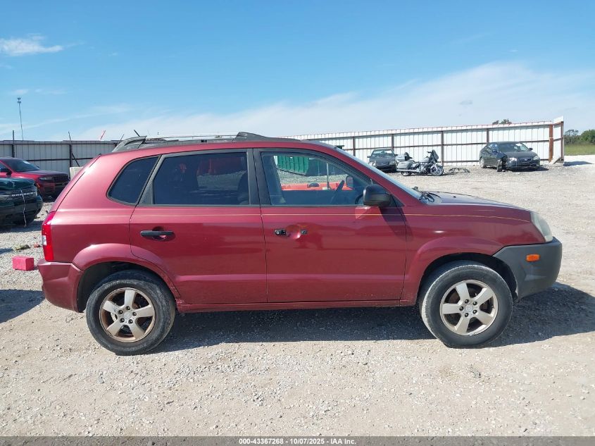 2007 Hyundai Tucson Gls VIN: KM8JM12B67U583900 Lot: 43367268