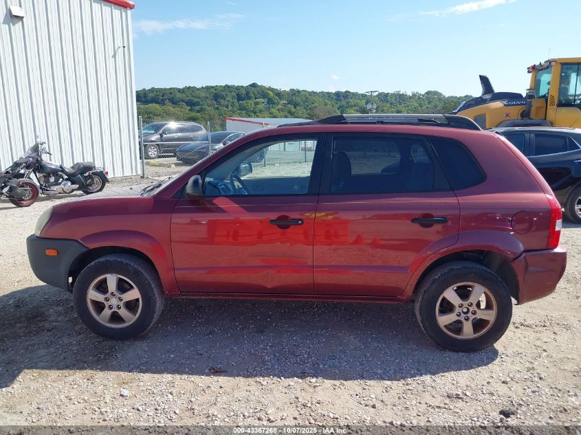 2007 Hyundai Tucson Gls VIN: KM8JM12B67U583900 Lot: 43367268