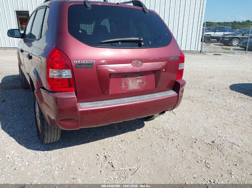 2007 Hyundai Tucson Gls VIN: KM8JM12B67U583900 Lot: 43367268