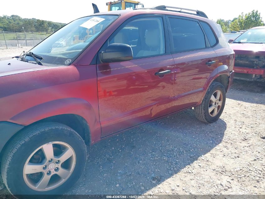 2007 Hyundai Tucson Gls VIN: KM8JM12B67U583900 Lot: 43367268