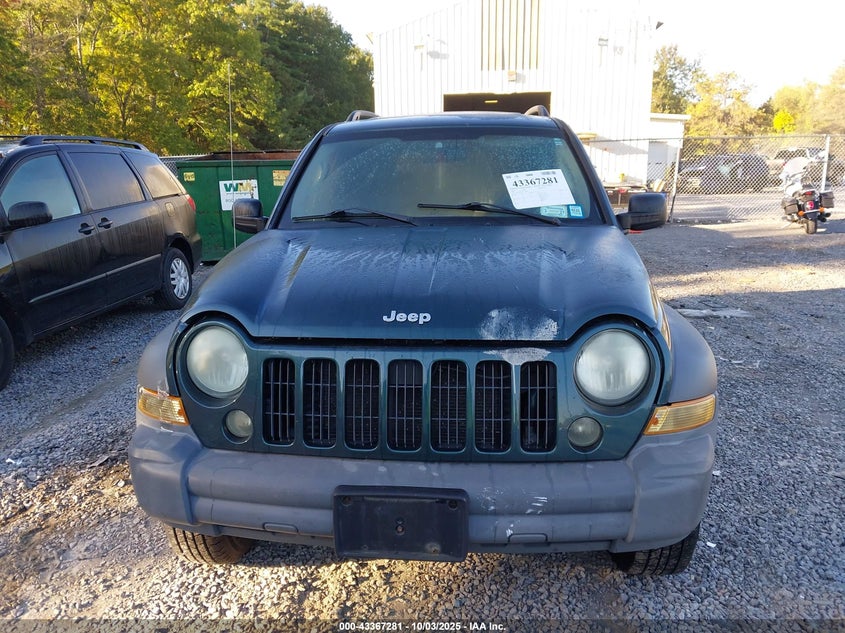 2005 Jeep Liberty Sport VIN: 1J4GL48K25W520492 Lot: 43367281