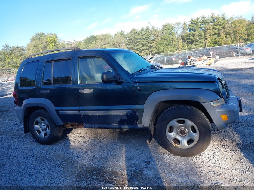 2005 Jeep Liberty Sport VIN: 1J4GL48K25W520492 Lot: 43367281