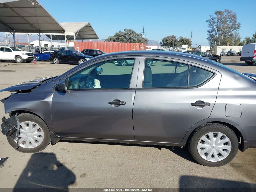 2019 Nissan Versa 1.6 S+ VIN: 3N1CN7AP4KL806631 Lot: 43367299