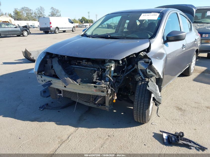 2019 Nissan Versa 1.6 S+ VIN: 3N1CN7AP4KL806631 Lot: 43367299