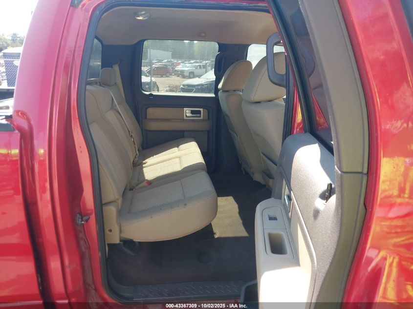 2009 Ford F-150 Xlt VIN: 1FTRW12899FA37850 Lot: 43367309