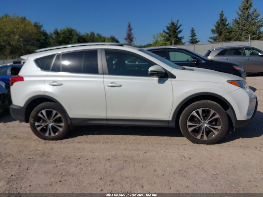 2015 Toyota Rav4 Limited VIN: JTMDFREV0FD128197 Lot: 43367320