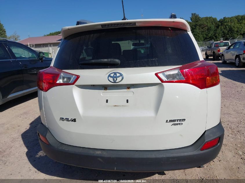 2015 Toyota Rav4 Limited VIN: JTMDFREV0FD128197 Lot: 43367320