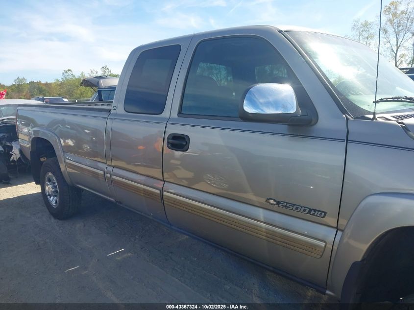 2002 Chevrolet Silverado 2500Hd Ls VIN: 1GCHK29U52E100907 Lot: 43367324