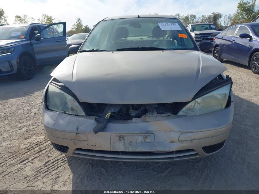 2006 Ford Focus Zx4 VIN: 1FAHP34NX6W168309 Lot: 43367327