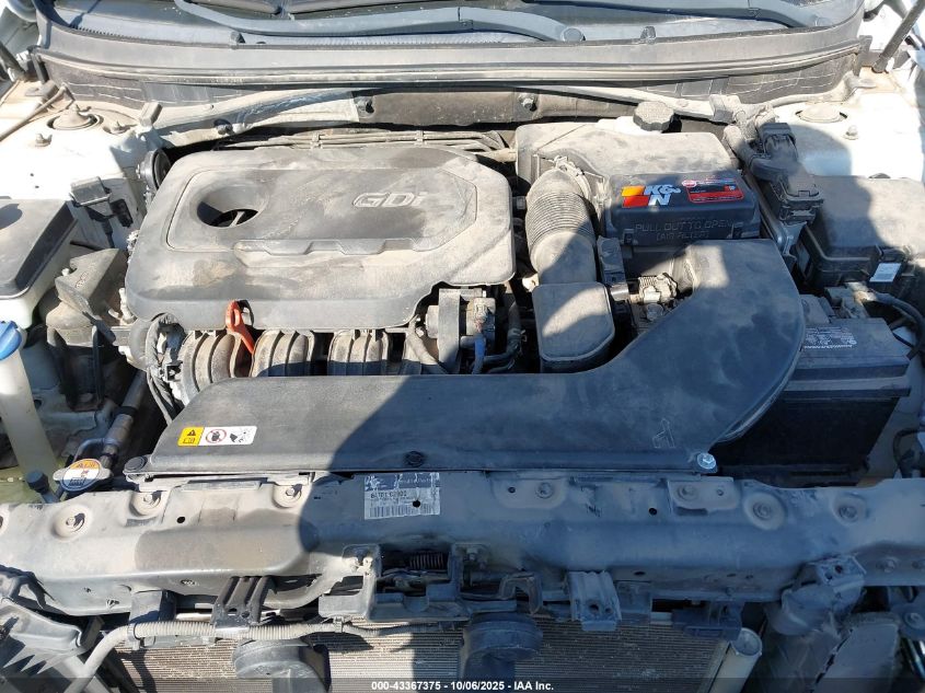 2017 Hyundai Sonata VIN: 5NPE24AF7HH495872 Lot: 43367375