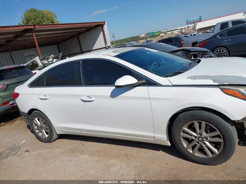 2017 Hyundai Sonata VIN: 5NPE24AF7HH495872 Lot: 43367375