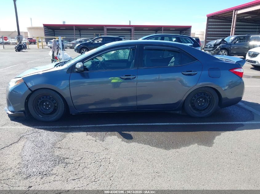 2016 Toyota Corolla Le VIN: 5YFBURHEXGP437375 Lot: 43367396