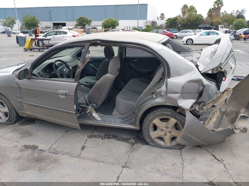 2004 Honda Civic Ex VIN: 2HGES26744H510449 Lot: 43367399