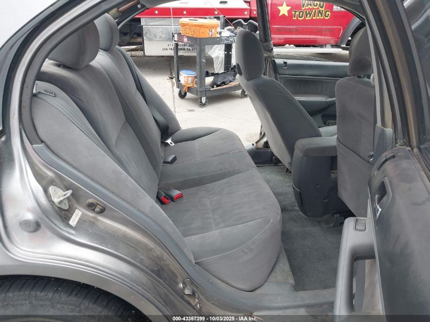 2004 Honda Civic Ex VIN: 2HGES26744H510449 Lot: 43367399