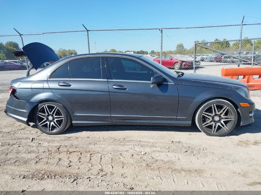 2014 Mercedes-Benz C 250 Luxury/Sport VIN: WDDGF4HB2EG230394 Lot: 43367403