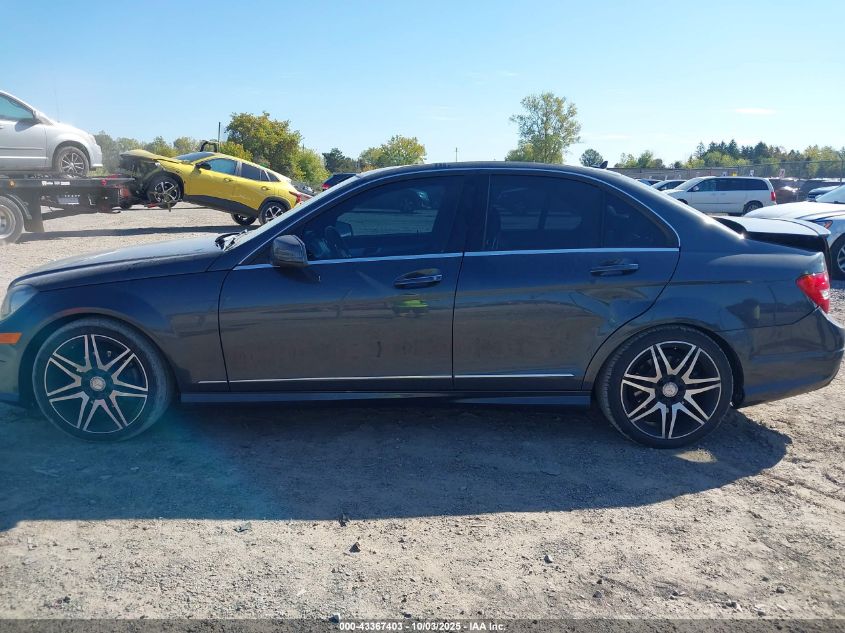 2014 Mercedes-Benz C 250 Luxury/Sport VIN: WDDGF4HB2EG230394 Lot: 43367403