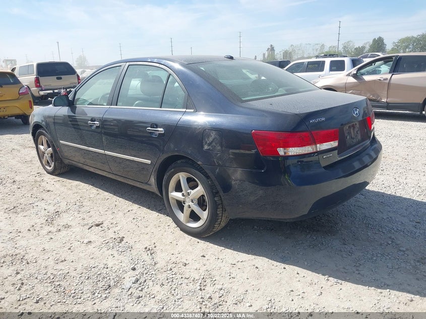 5NPEU46C88H352597 2008 HYUNDAI SONATA photo no. 3