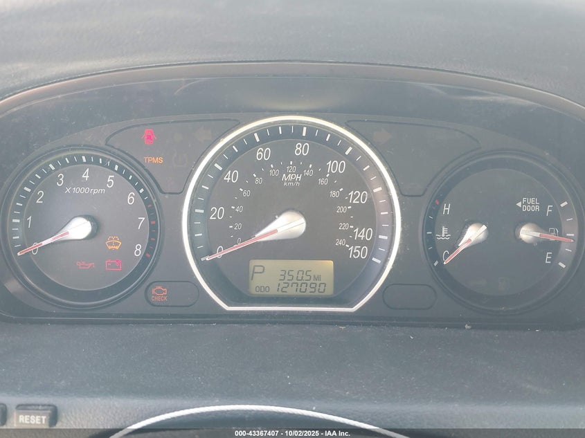 5NPEU46C88H352597 2008 HYUNDAI SONATA photo no. 7
