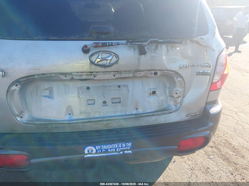 2003 Hyundai Santa Fe Gls/Lx VIN: KM8SC73E73U549817 Lot: 43367426