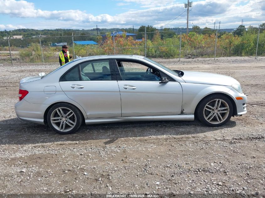 2014 Mercedes-Benz C 300 Sport 4Matic VIN: WDDGF8AB7EA938760 Lot: 43367427