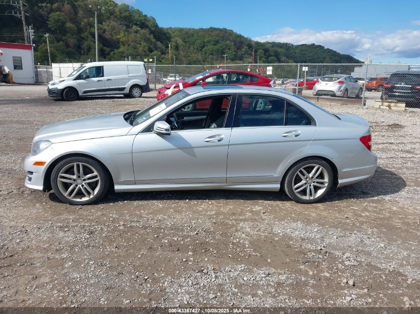 2014 Mercedes-Benz C 300 Sport 4Matic VIN: WDDGF8AB7EA938760 Lot: 43367427